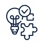 icono de estrategia de negocio