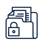 icono de contratos y seguridad jurídica